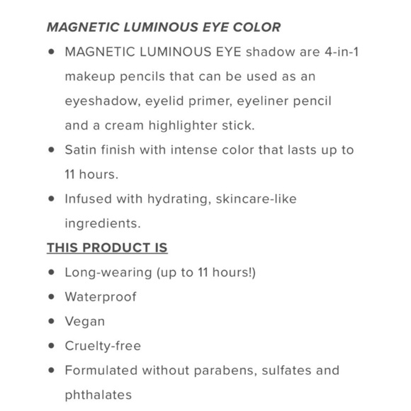 Nudestix Sunrise Star Magnetic Luminous Eye Color Pencil | NEW | Waterproof - Picture 8 of 16